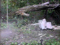 IODM02: . . . 3ft PVC ram rod shot at case!